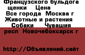 Французского бульдога щенки  › Цена ­ 35 000 - Все города, Москва г. Животные и растения » Собаки   . Чувашия респ.,Новочебоксарск г.